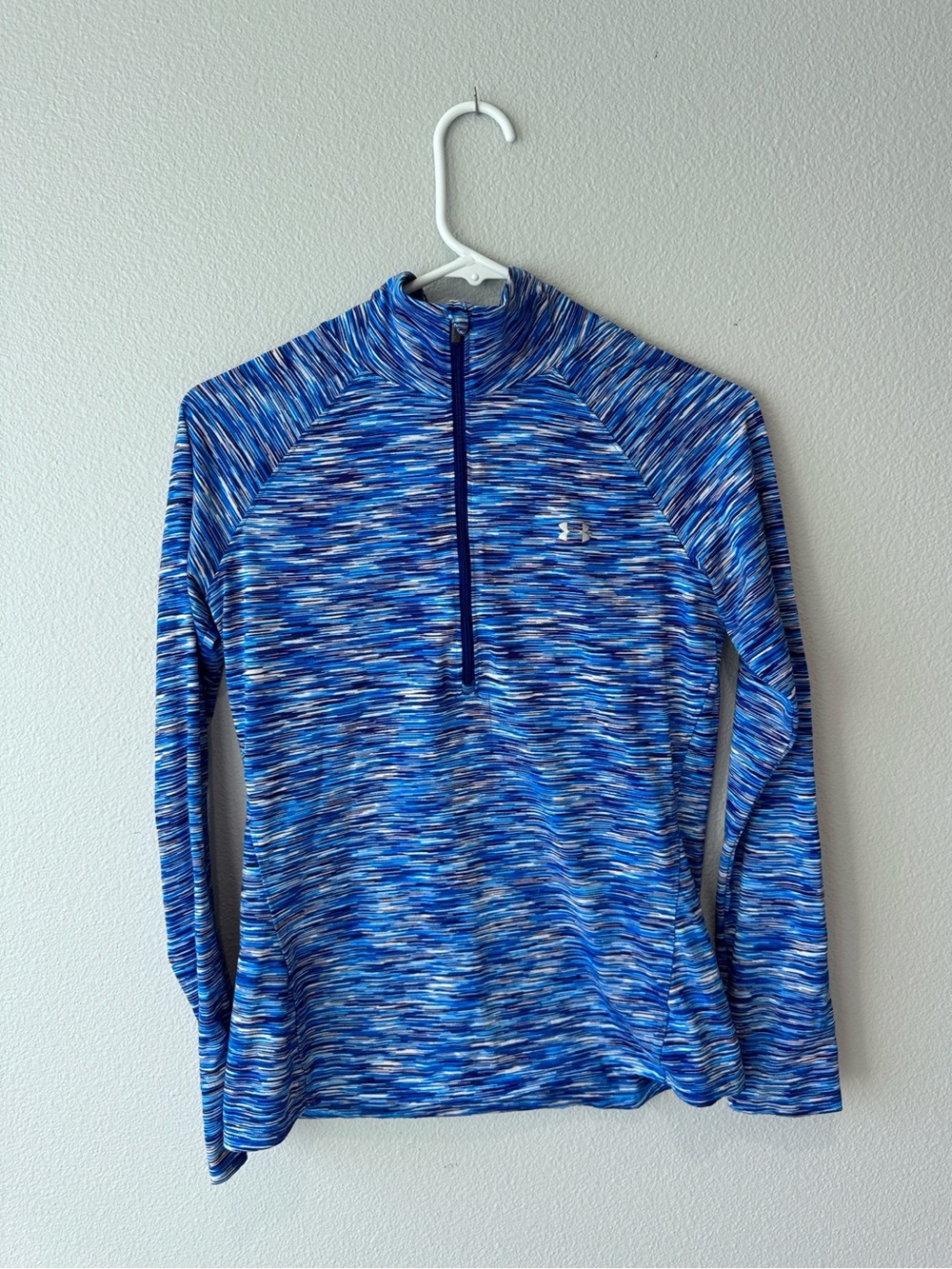 Under Armour Blue Quarter-Zip Performance Top
